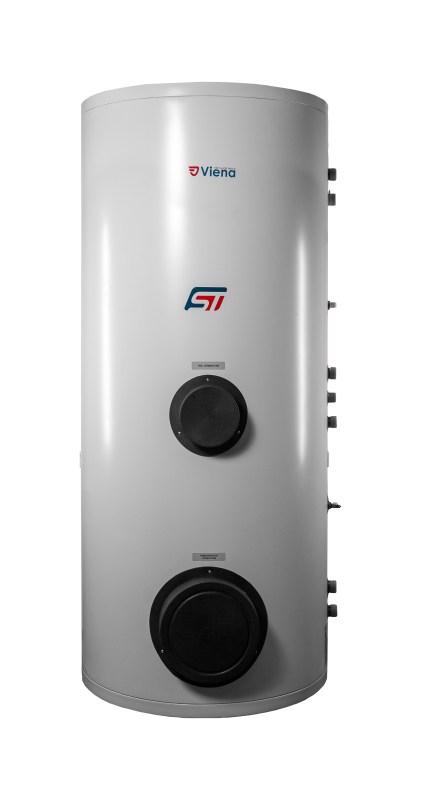 Бойлер Viena ST 500D (напольный, нерж. сталь 316, 2 змеевика 39+50Квт, фланец для прочистки) 1 Бойлер Viena ST 500D (напольный, нерж. сталь 316, 2 змеевика 39+50Квт, фланец для прочистки)