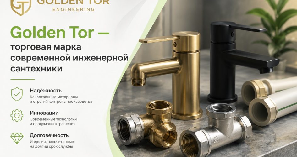 Golden Tor — торговая марка современной инженерной сантехники